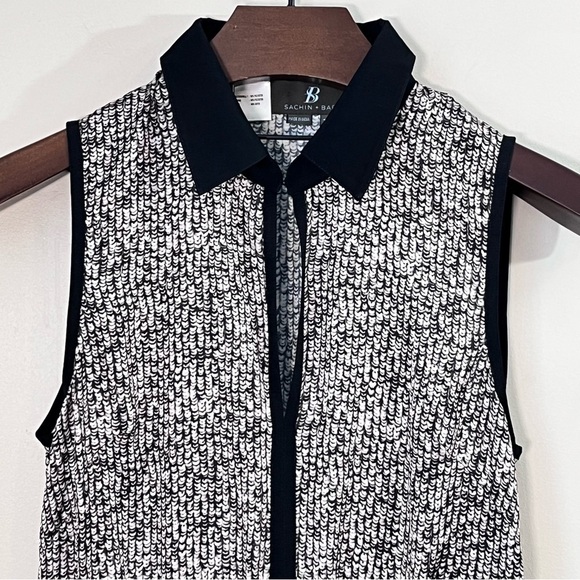 Sachin + Babi Sleeveless Photo Print Dress - Picture 3 of 16